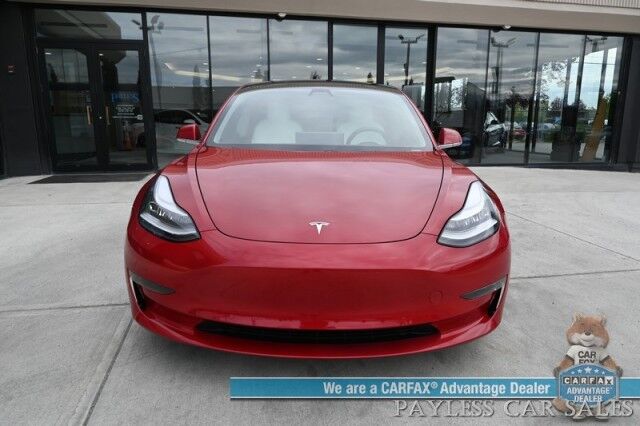 2019 Tesla Model 3 Performance / AWD / 450HP / Full Self Driving Included / Power & Heated Leather Seats / Fixed Glass Roof / Lane Departure & Blind Spot Alert / Bluetooth / Backup Camera / 310 Mile Range / 1-Owner Anchorage AK