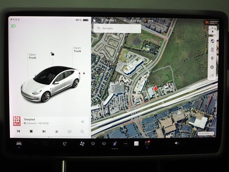 2019 Tesla Model 3 Performance AWD *FULL SELF-DRIVING ENABLED, AUTOPILOT, NAVIGATION, SAFETY ALERTS, SURROUND VIEW CAMERAS, PANORAMA GLASS ROOF, HEATED SEATS, 20 INCH WHEELS, BLUETOOTH Round Rock TX