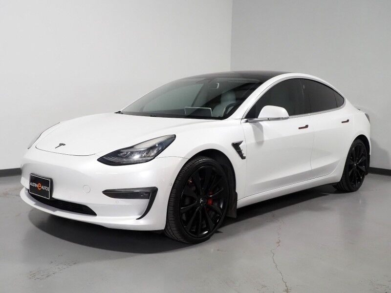 2019 Tesla Model 3 Performance AWD *FULL SELF-DRIVING ENABLED, AUTOPILOT, NAVIGATION, SAFETY ALERTS, SURROUND VIEW CAMERAS, PANORAMA GLASS ROOF, HEATED SEATS, 20 INCH WHEELS, BLUETOOTH Round Rock TX