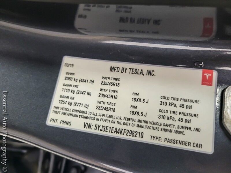 2019 Tesla Model 3 Standard Range Plus ENHANCED AUTOPILOT Willowbrook IL