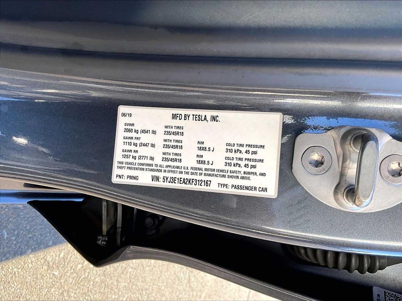 2019 Tesla Model 3 Standard Range Plus Roseville CA
