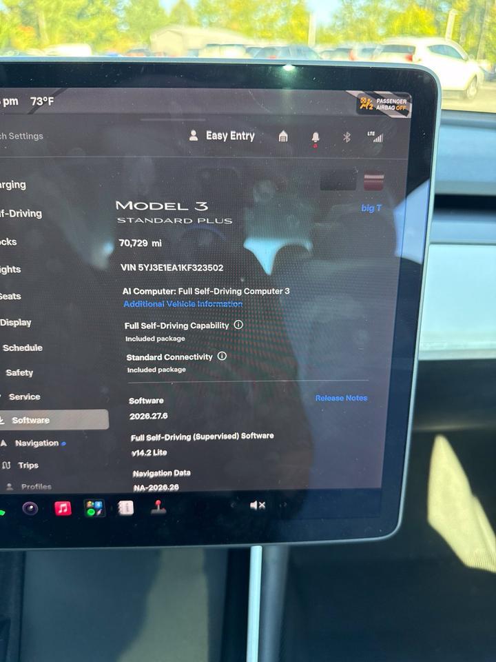2019 Tesla Model 3 Standard Range Plus Chantilly VA