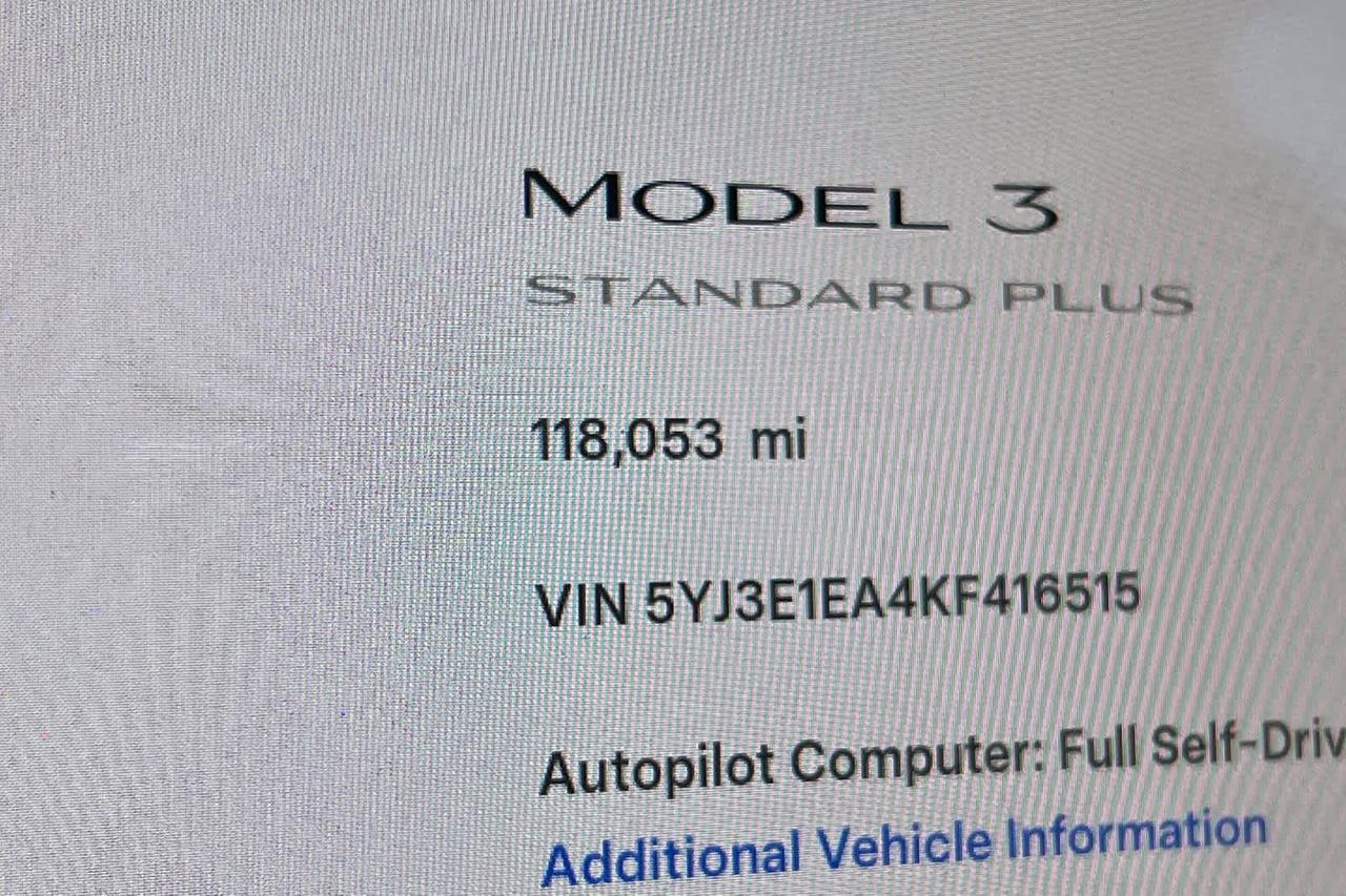 2019 Tesla Model 3 Standard Range Roseville CA