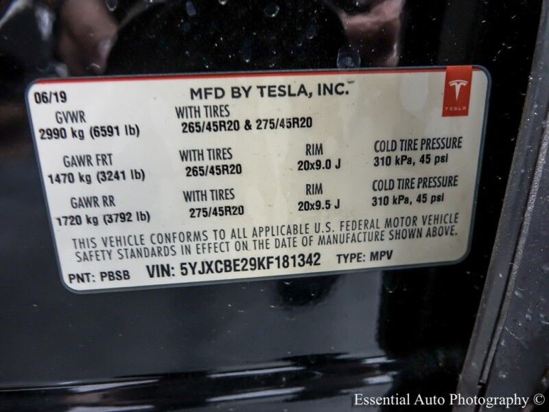 2019 Tesla Model X STANDARD Willowbrook IL