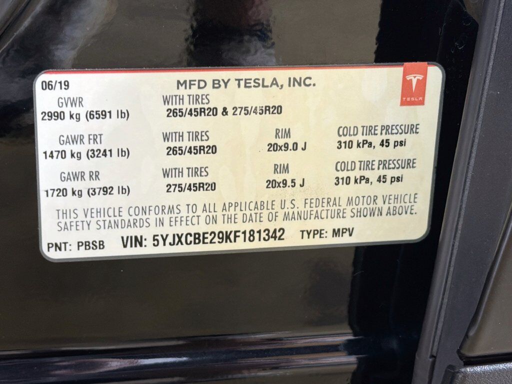 2019 Tesla Model X Standard Range Willowbrook IL