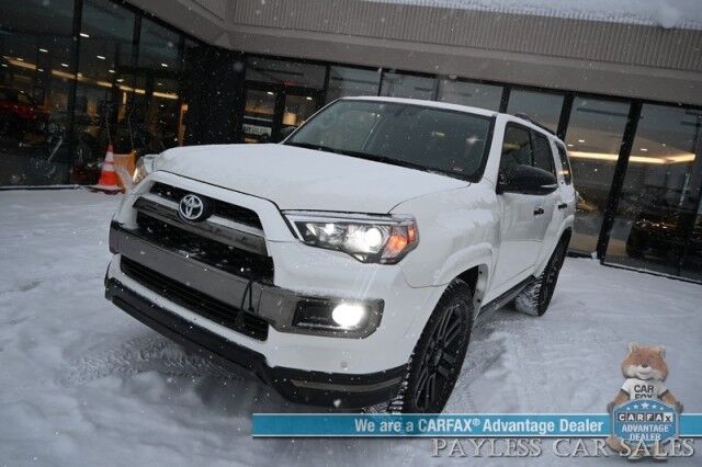 2019 Toyota 4Runner Limited Nightshade Edition / 4X4 / Auto Start / Heated & Cooled Leather Seats / Navigation / Sunroof / JBL Speakers / 3rd Row / Seats 7 / Bluetooth / Back Up Camera / Power Running Boards / Block Heater / Tow Pkg Anchorage AK