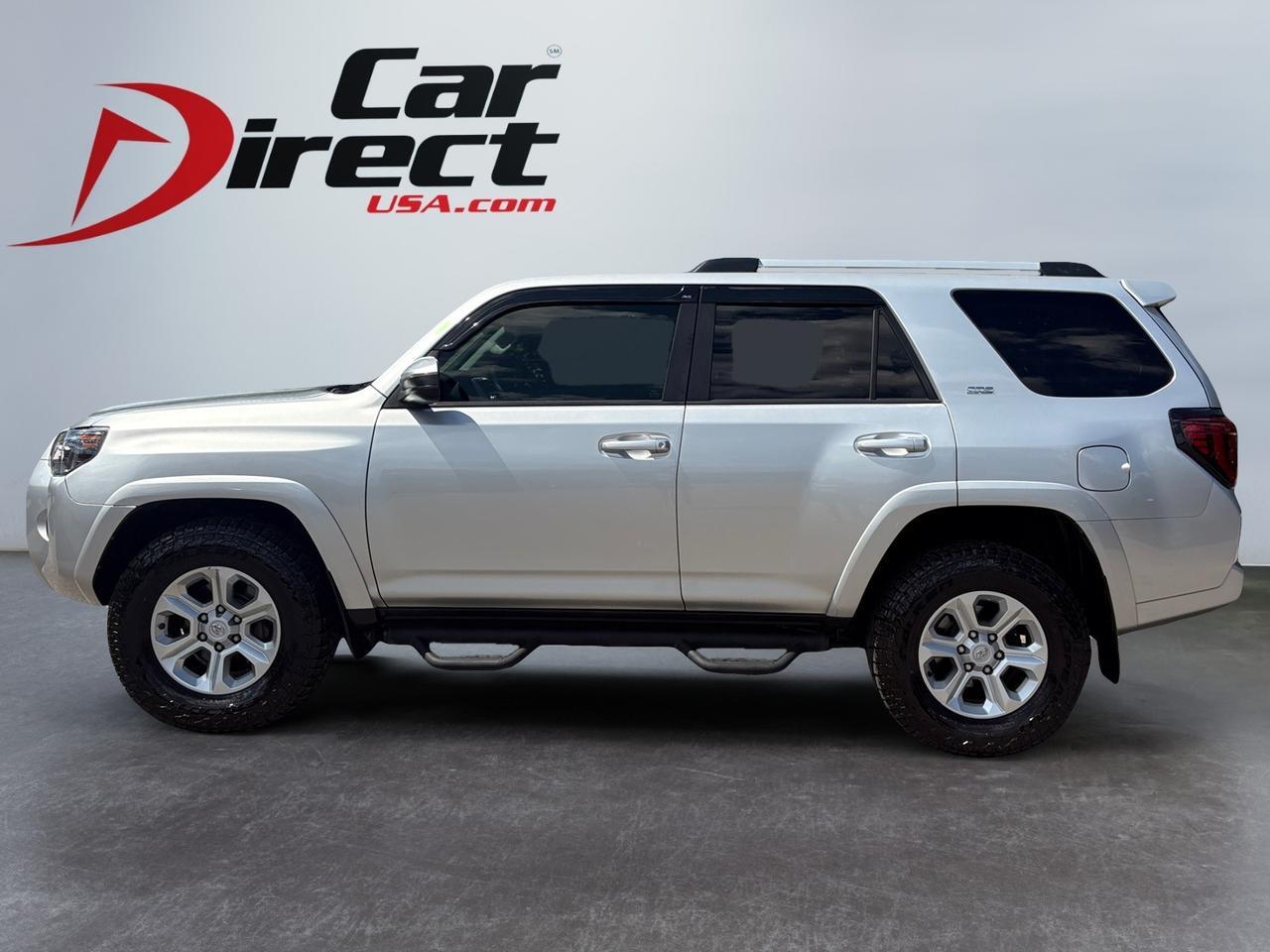 2019 Toyota 4Runner SR5, RUNNING BOARDS, ROOF RACKS, BACKUP CAMERA, PARKING SENSORS, NAVIGATION, BLUETOOTH, TINTED WINDOWS, POWER SEATS, REAR POWER SLIDING WINDOW, LOW MILES, CLEAN CARFAX, RUN THE ROAD IN THIS 4RUNNER!