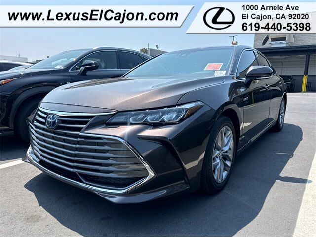 2019 Toyota Avalon Hybrid XLE San Diego County CA