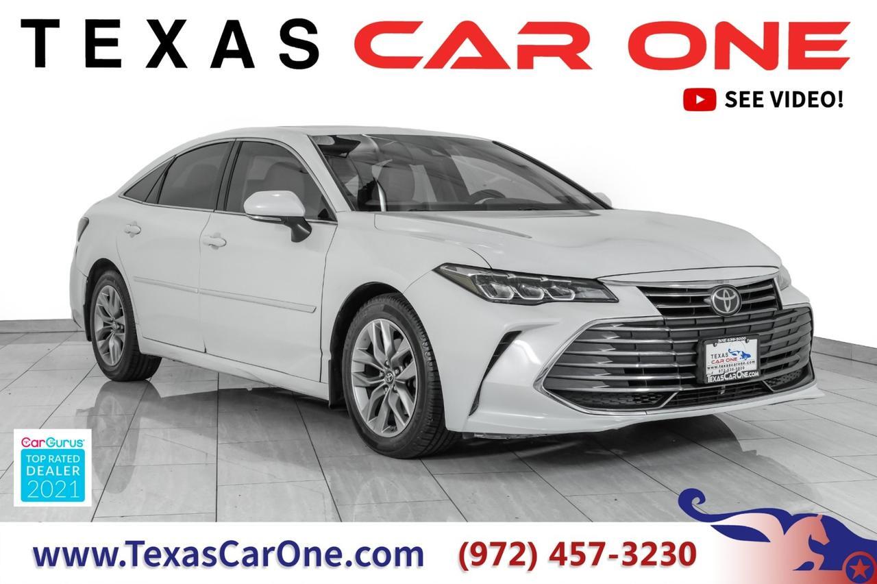 2019 Toyota Avalon XLE BLIND SPOT MONITOR LANE DEPARTURE ALERT PRE COLLISION SYSTEM SUNROOF LEATHER