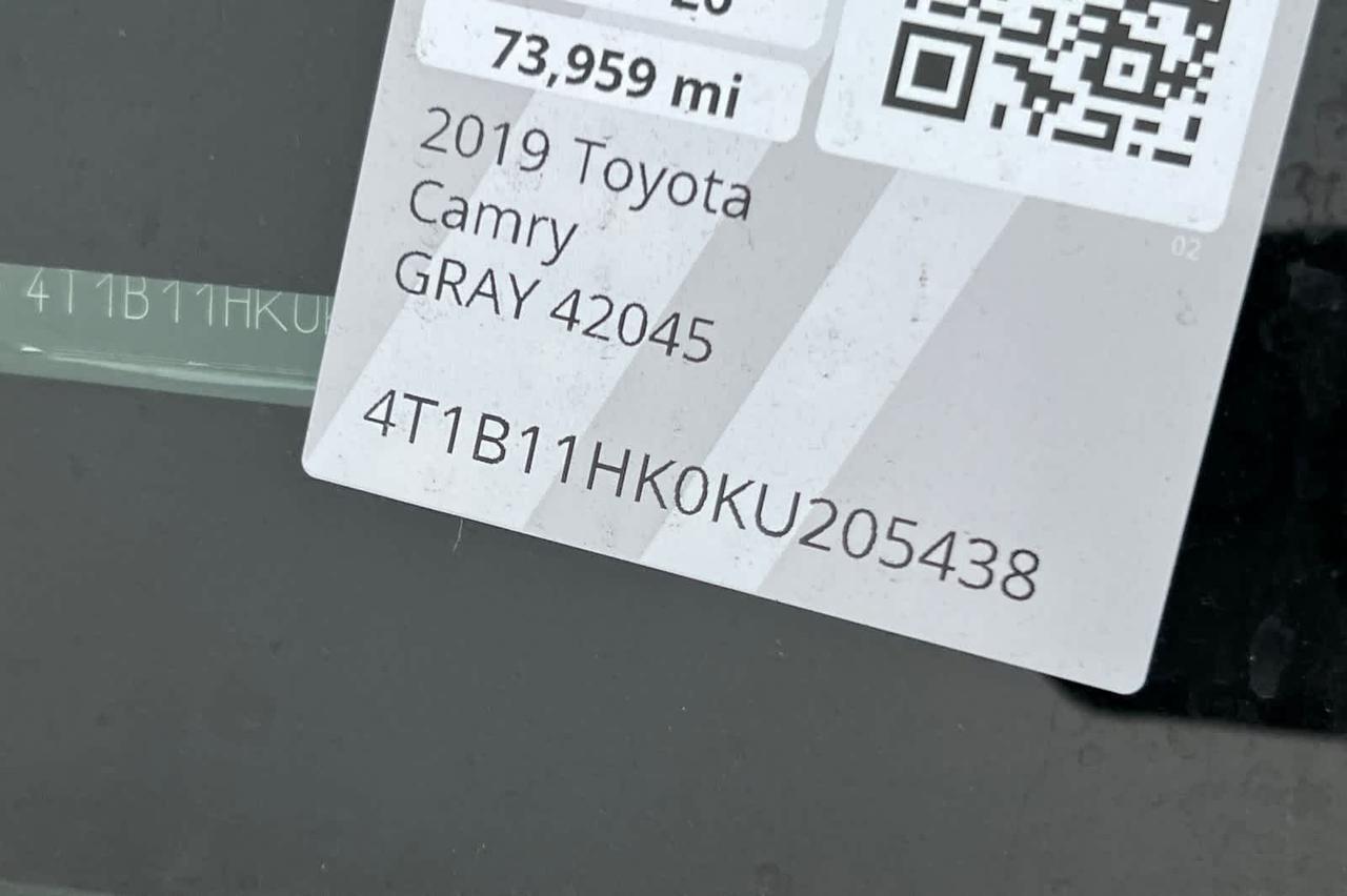 2019 Toyota Camry L Roseville CA