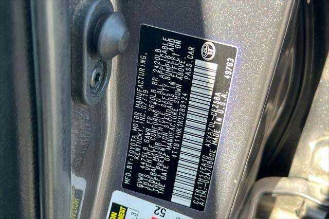 2019 Toyota Camry SE Roseville CA