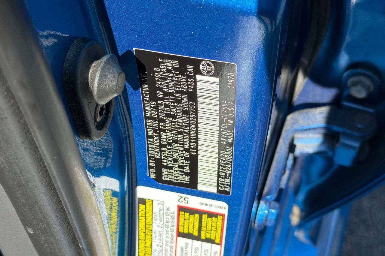 2019 Toyota Camry SE Roseville CA