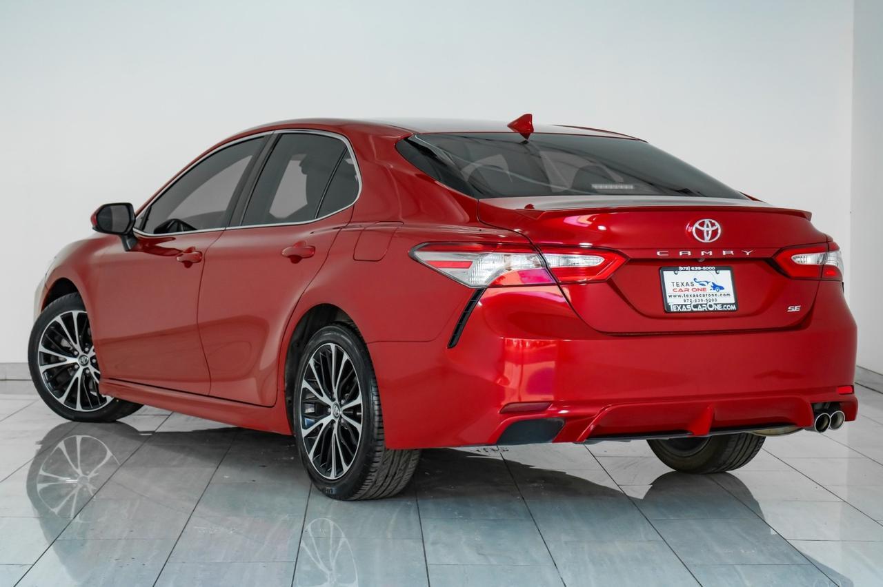 2019 Toyota Camry SE TOYOTA SAFETY SENSE LEATHER/CLOTH SEATS REAR CAMERA POWER DRIVER SEAT Carrollton TX