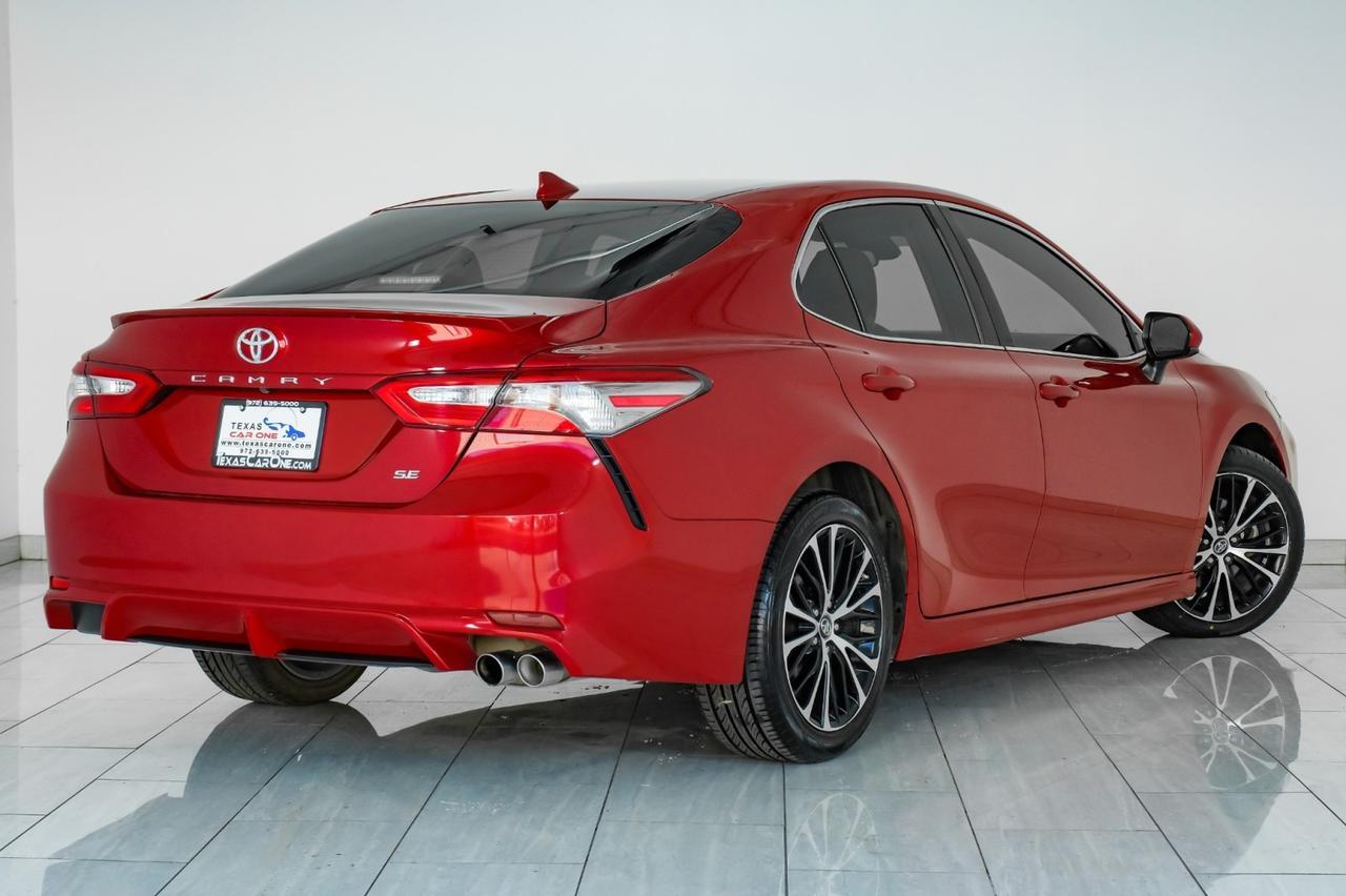 2019 Toyota Camry SE TOYOTA SAFETY SENSE LEATHER/CLOTH SEATS REAR CAMERA POWER DRIVER SEAT Carrollton TX