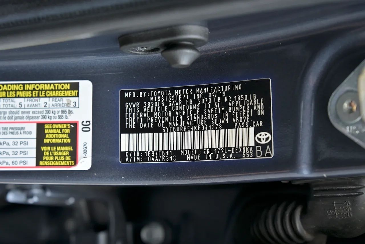 2019 Toyota Corolla LE Sedan 4D Doral FL