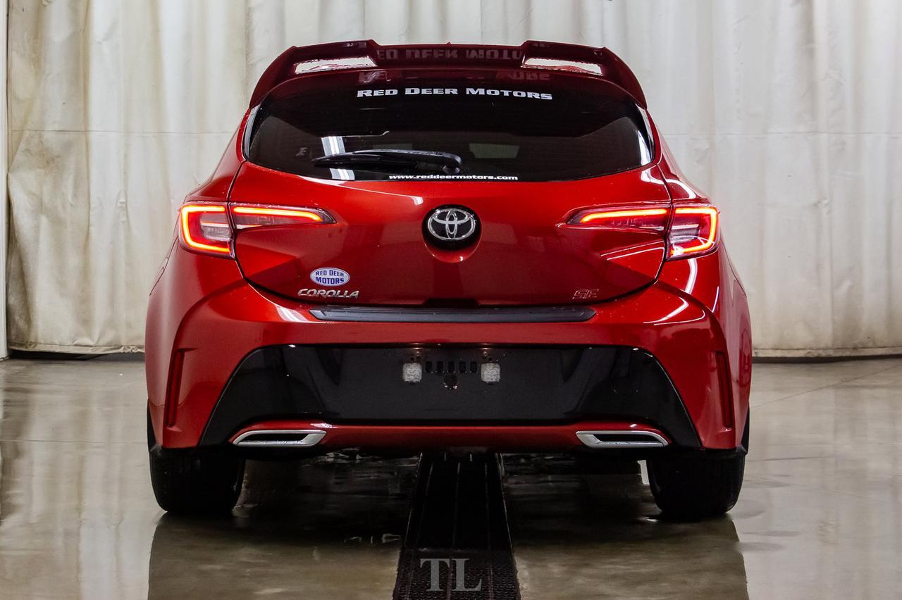 2019 Toyota Corolla SE Hatchback BCam Bluetooth Red Deer AB