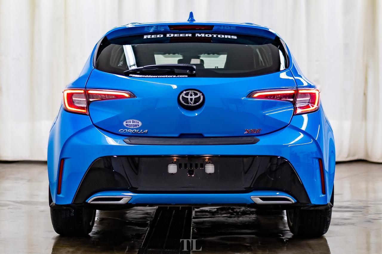 2019 Toyota Corolla XSE Hatchback Nav BCam Red Deer AB