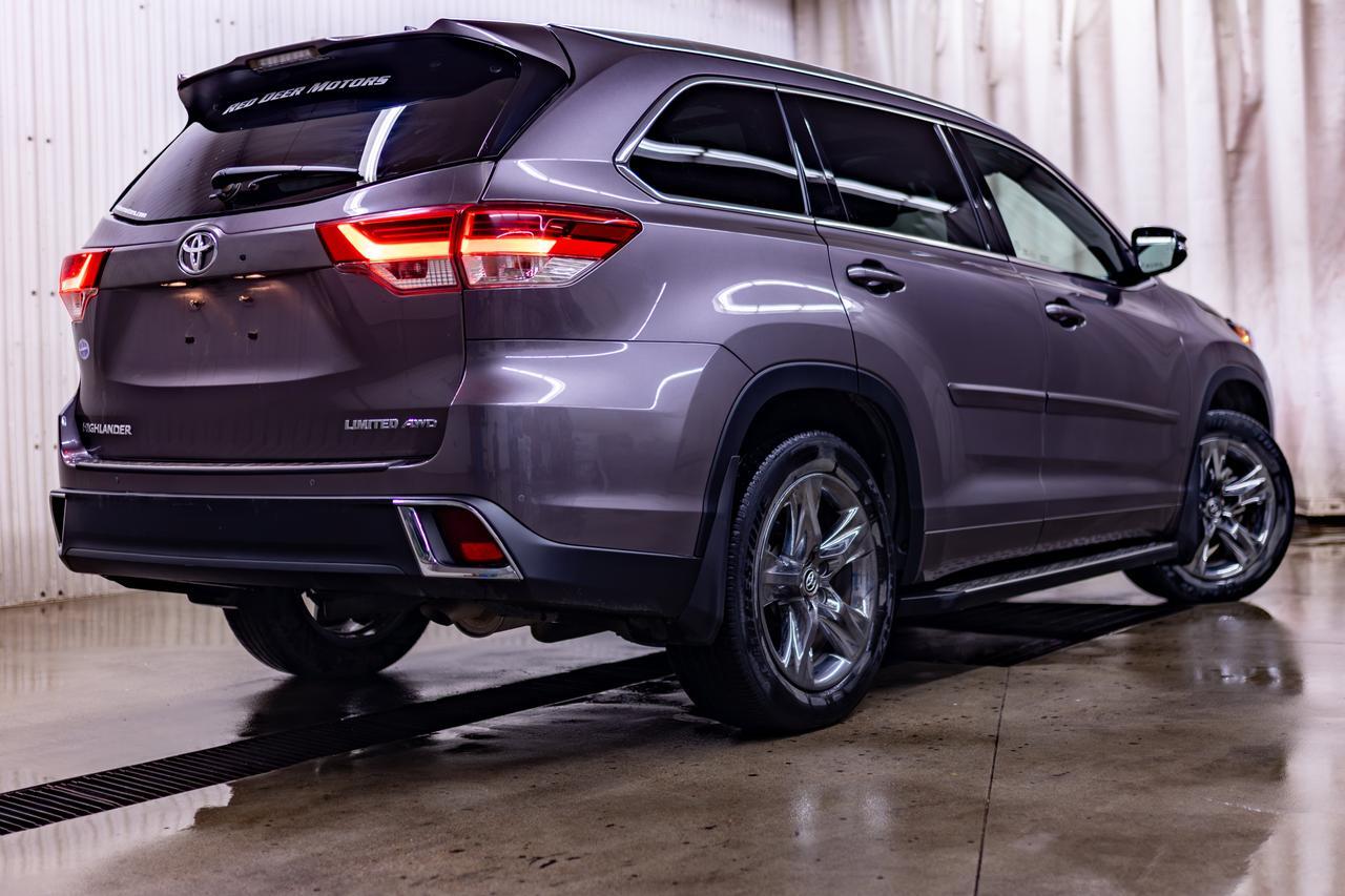 2019 Toyota Highlander AWD Limited Leather Roof Nav BCam Red Deer AB