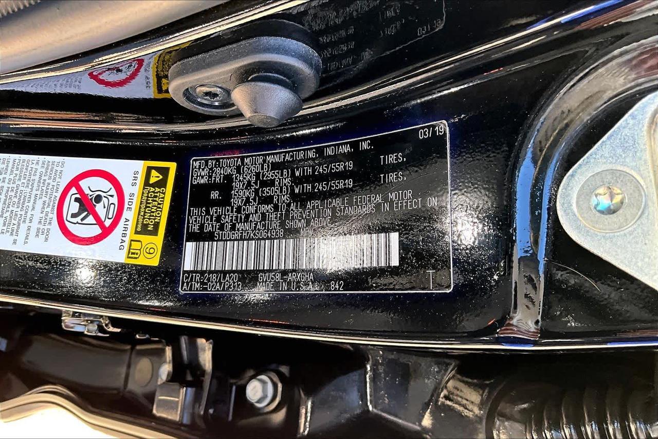 2019 Toyota Highlander Hybrid Limited Platinum Folsom CA