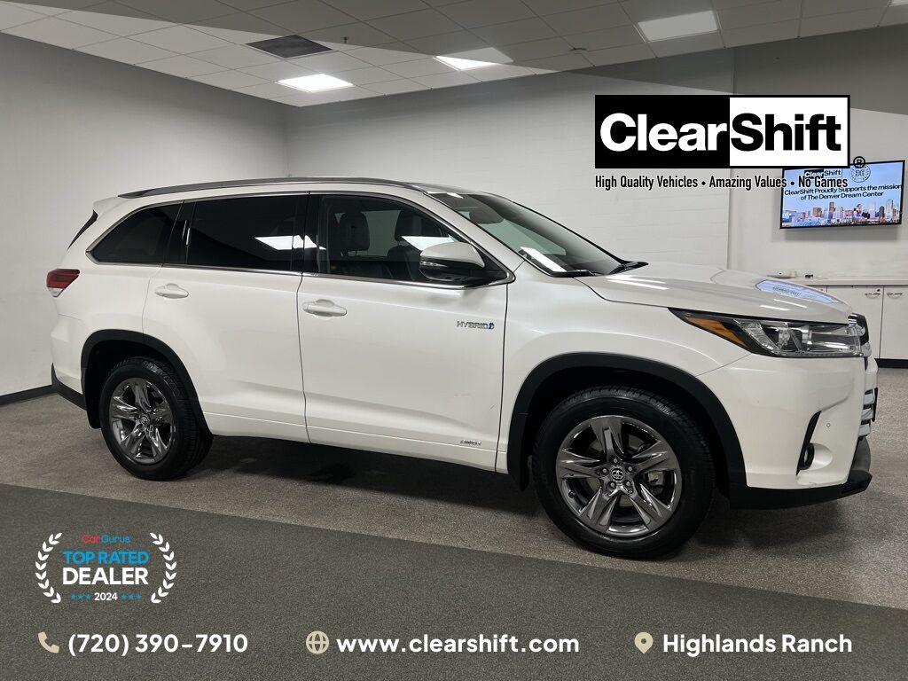2019 Toyota Highlander Hybrid Limited Platinum Highlands Ranch CO