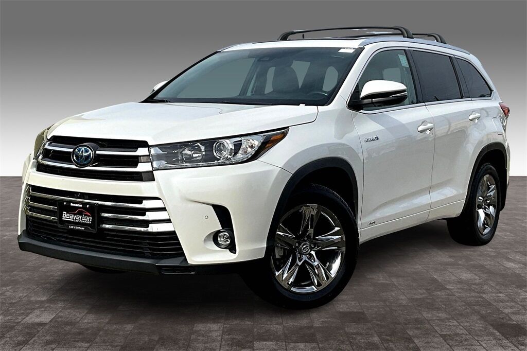 2019 Toyota Highlander Hybrid Limited Platinum OR