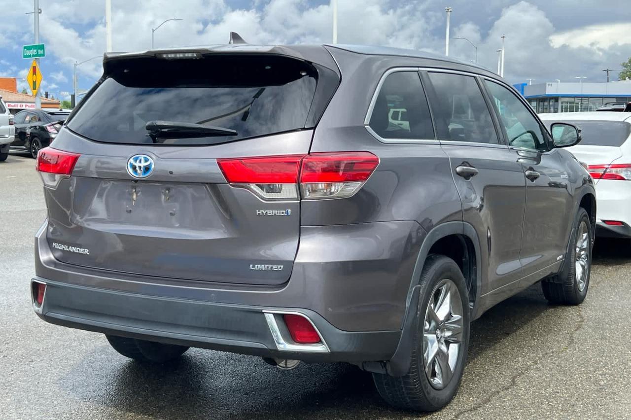 2019 Toyota Highlander Hybrid Limited Platinum Roseville CA