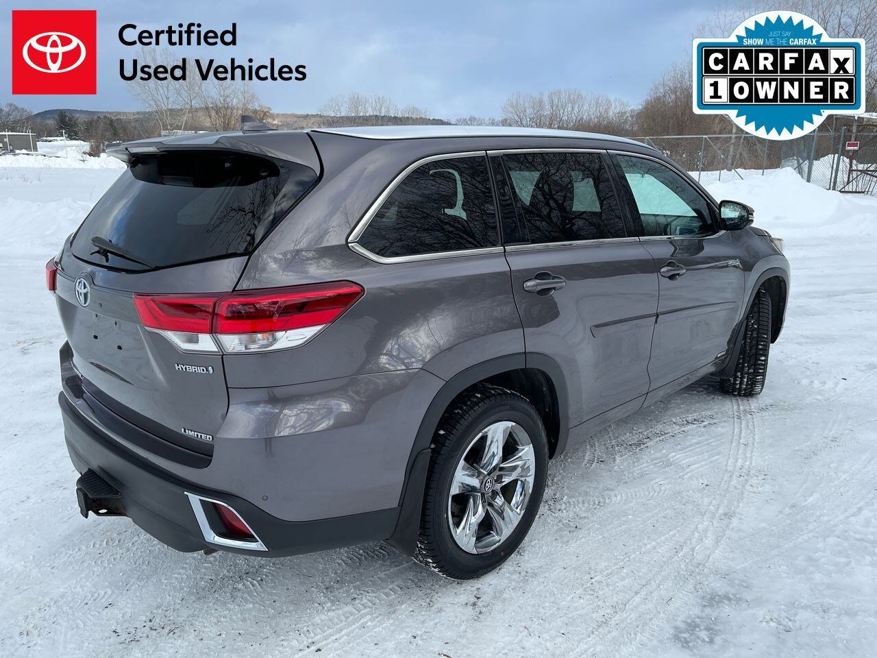 2019 Toyota Highlander Hybrid Limited Platinum White River Junction VT