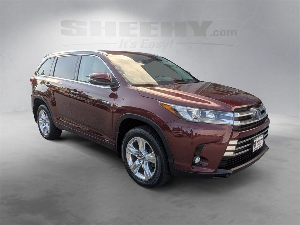 2019 Toyota Highlander Hybrid Limited Cockeysville MD