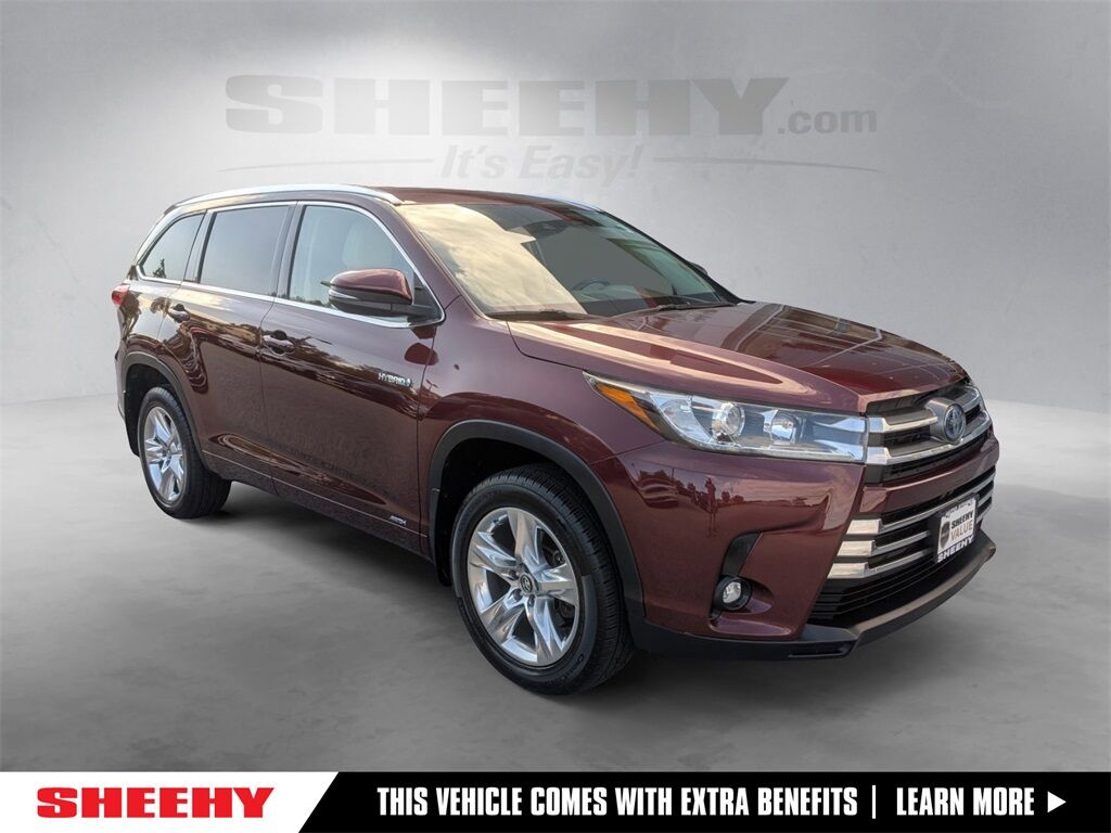 2019 Toyota Highlander Hybrid Limited Cockeysville MD
