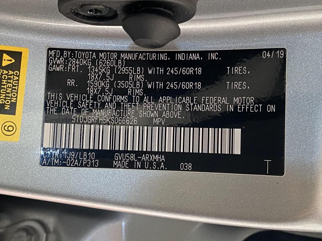 2019 Toyota Highlander Hybrid XLE Richmond Hill NY