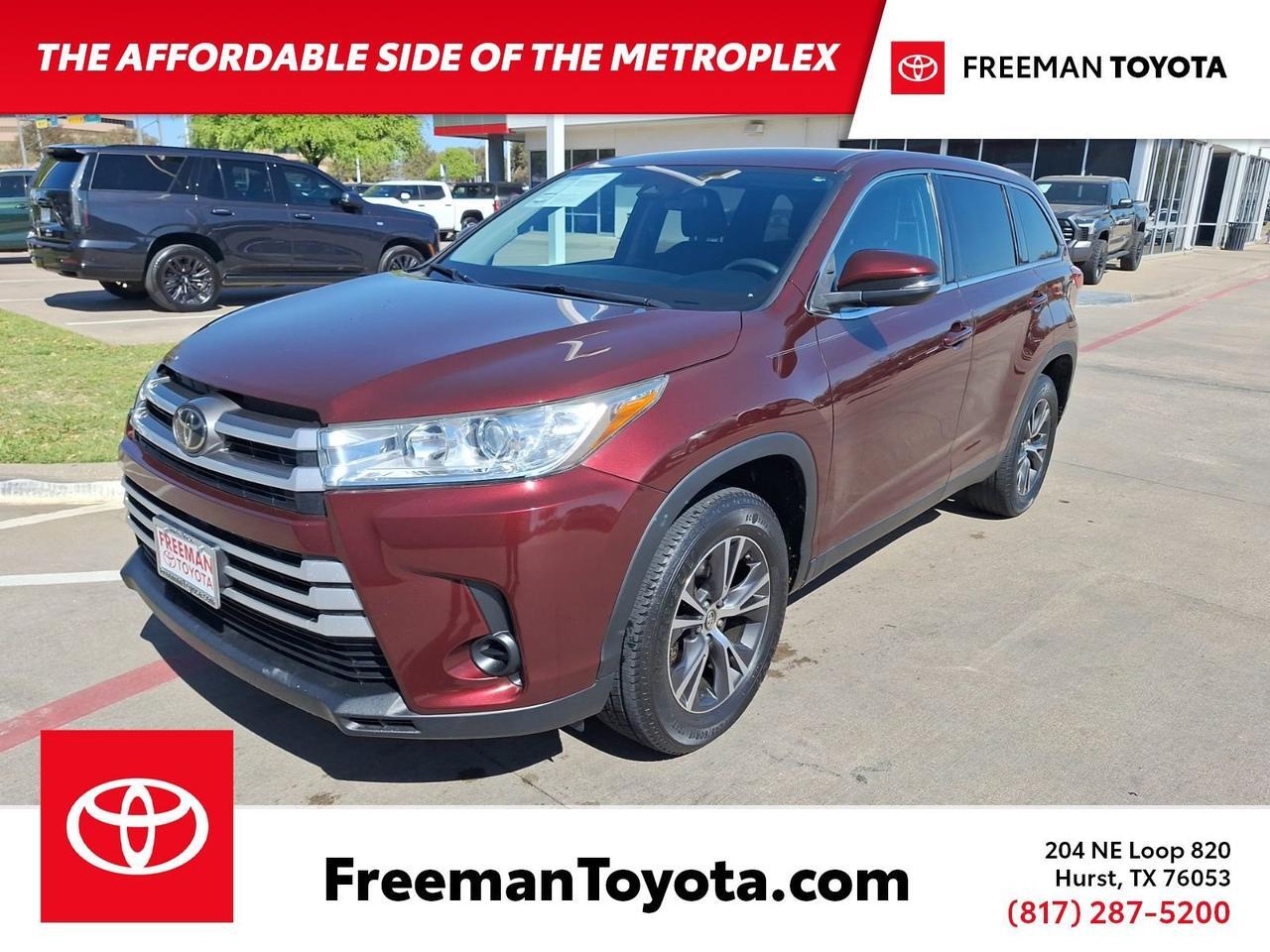2019 Toyota Highlander LE Hurst TX
