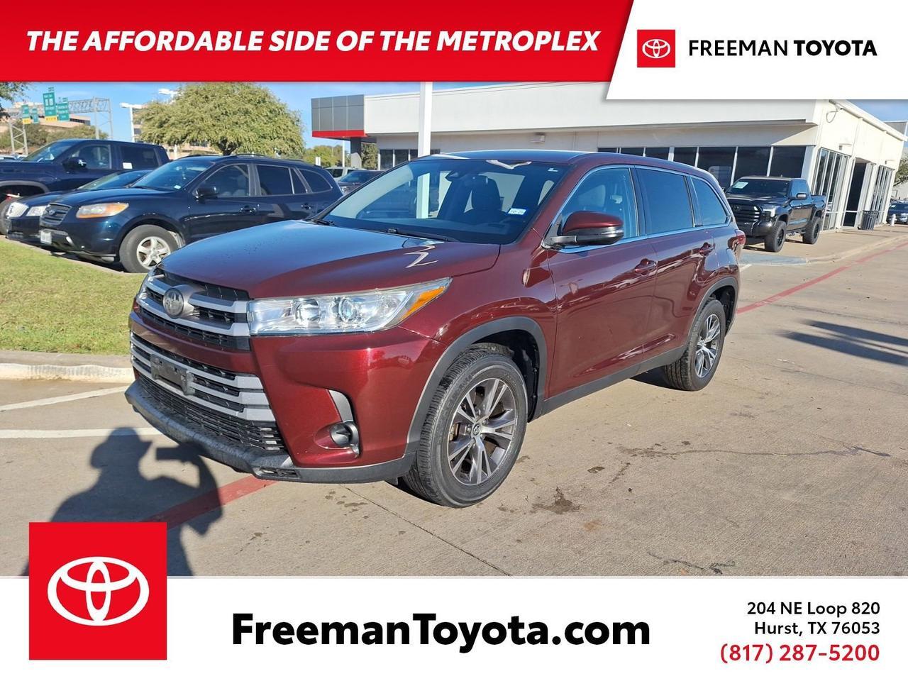2019 Toyota Highlander LE Hurst TX