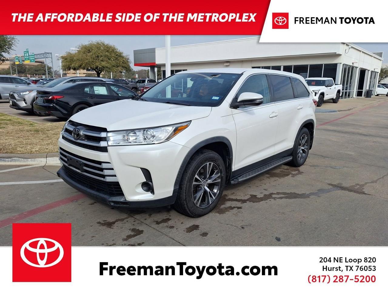2019 Toyota Highlander LE Hurst TX