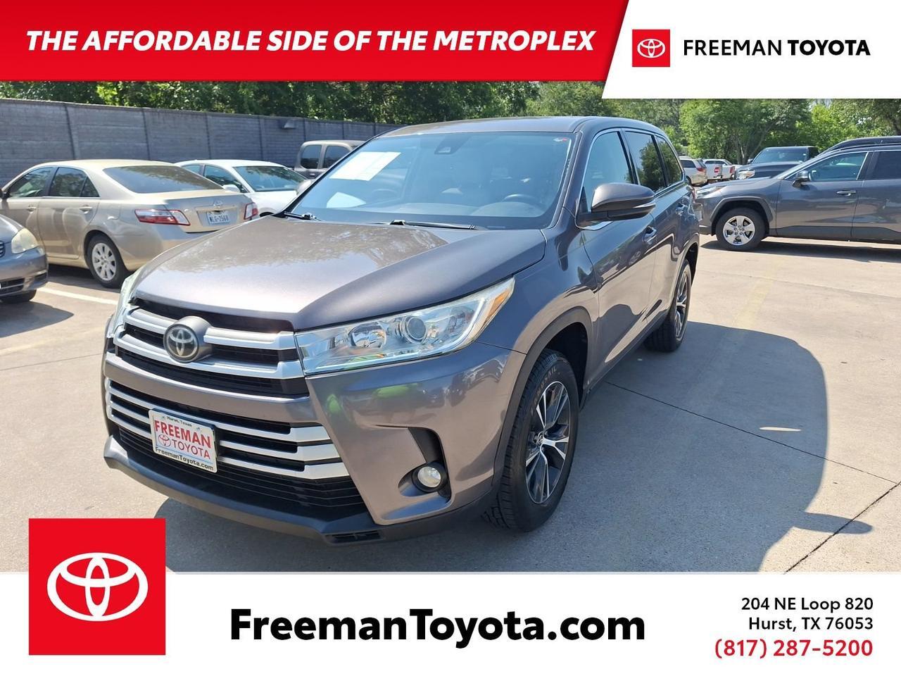2019 Toyota Highlander LE Plus Hurst TX