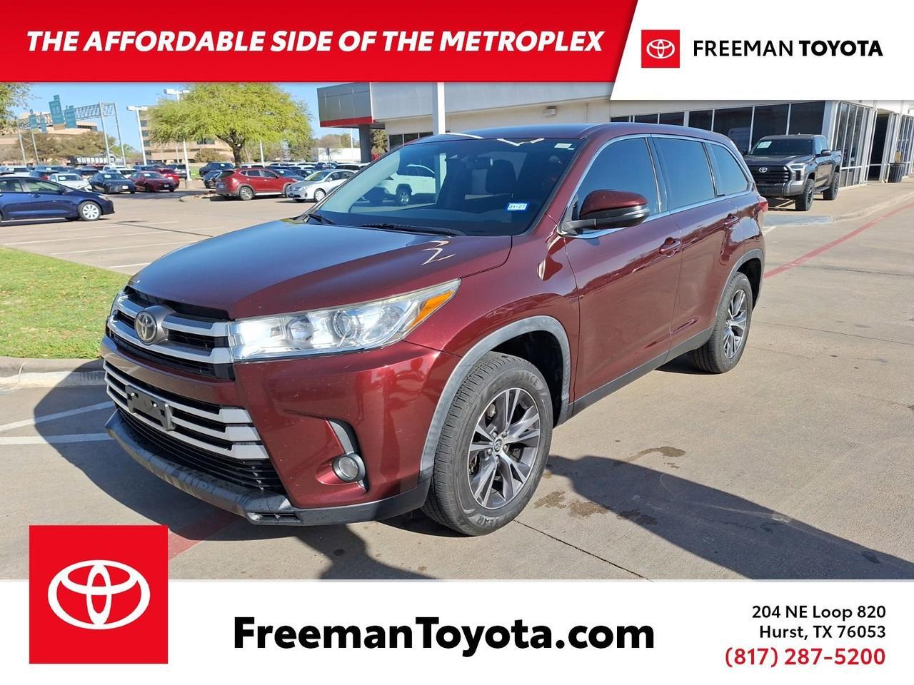 2019 Toyota Highlander LE Plus Hurst TX