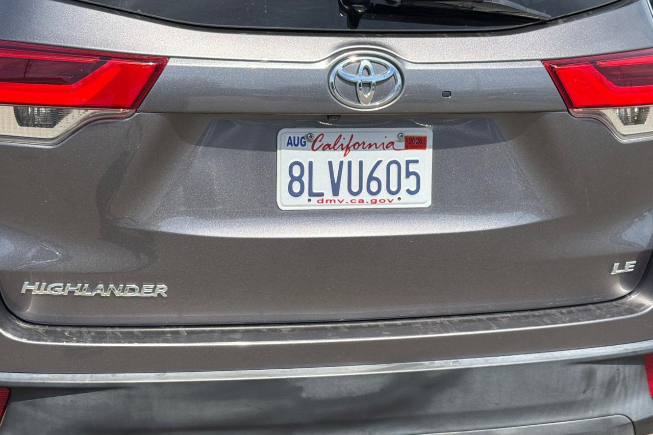 2019 Toyota Highlander LE Plus Roseville CA