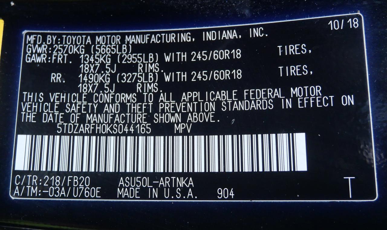 2019 Toyota Highlander LE San Juan TX