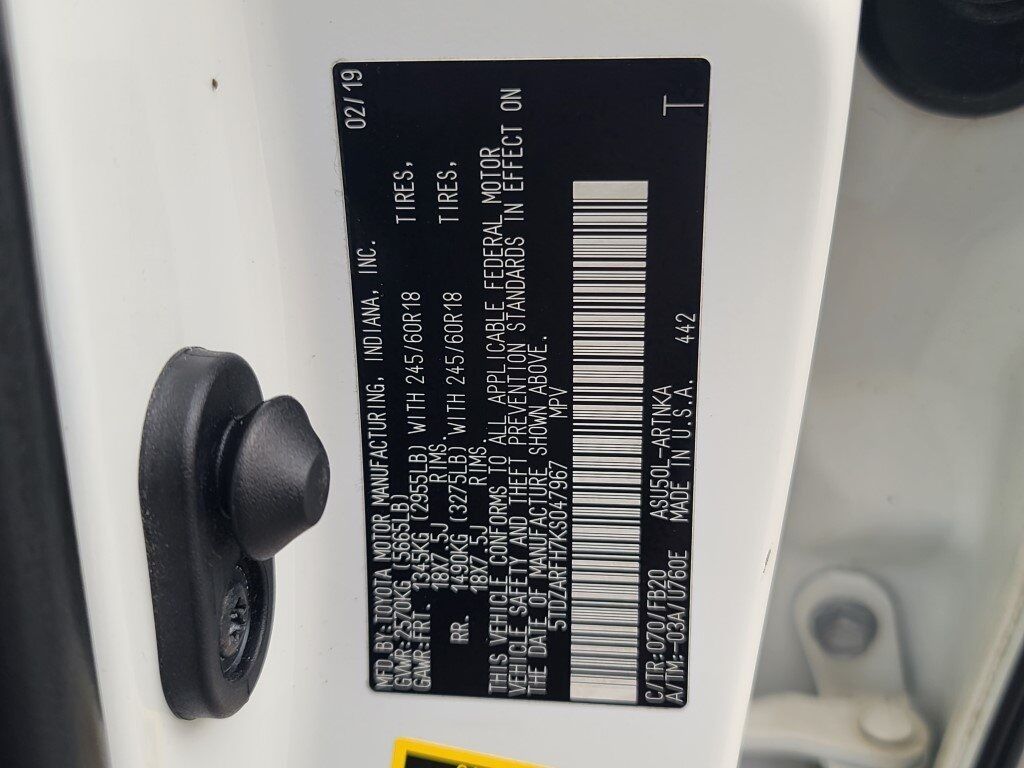 2019 Toyota Highlander LE Springfield VA