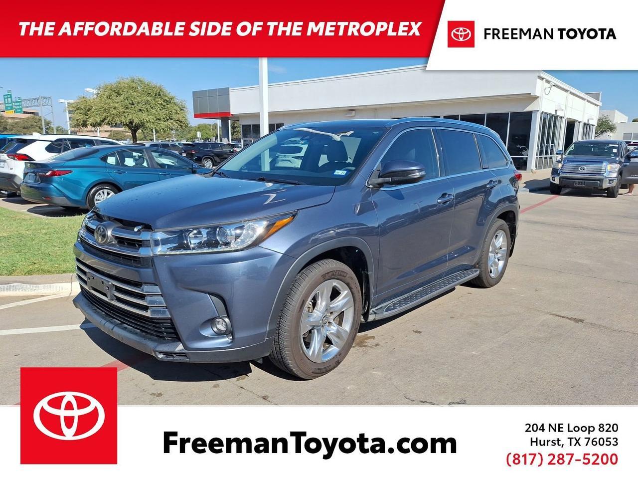 2019 Toyota Highlander Limited Hurst TX