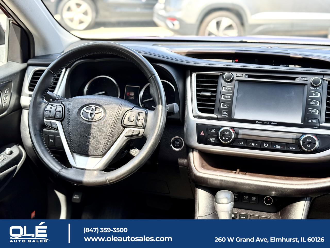 2019 Toyota Highlander Limited Platinum Elmhurst IL