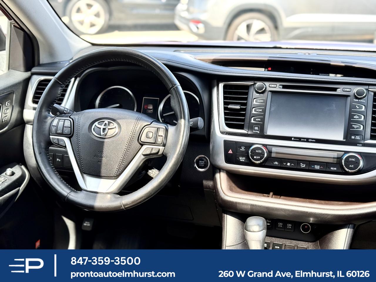 2019 Toyota Highlander Limited Platinum Elmhurst IL