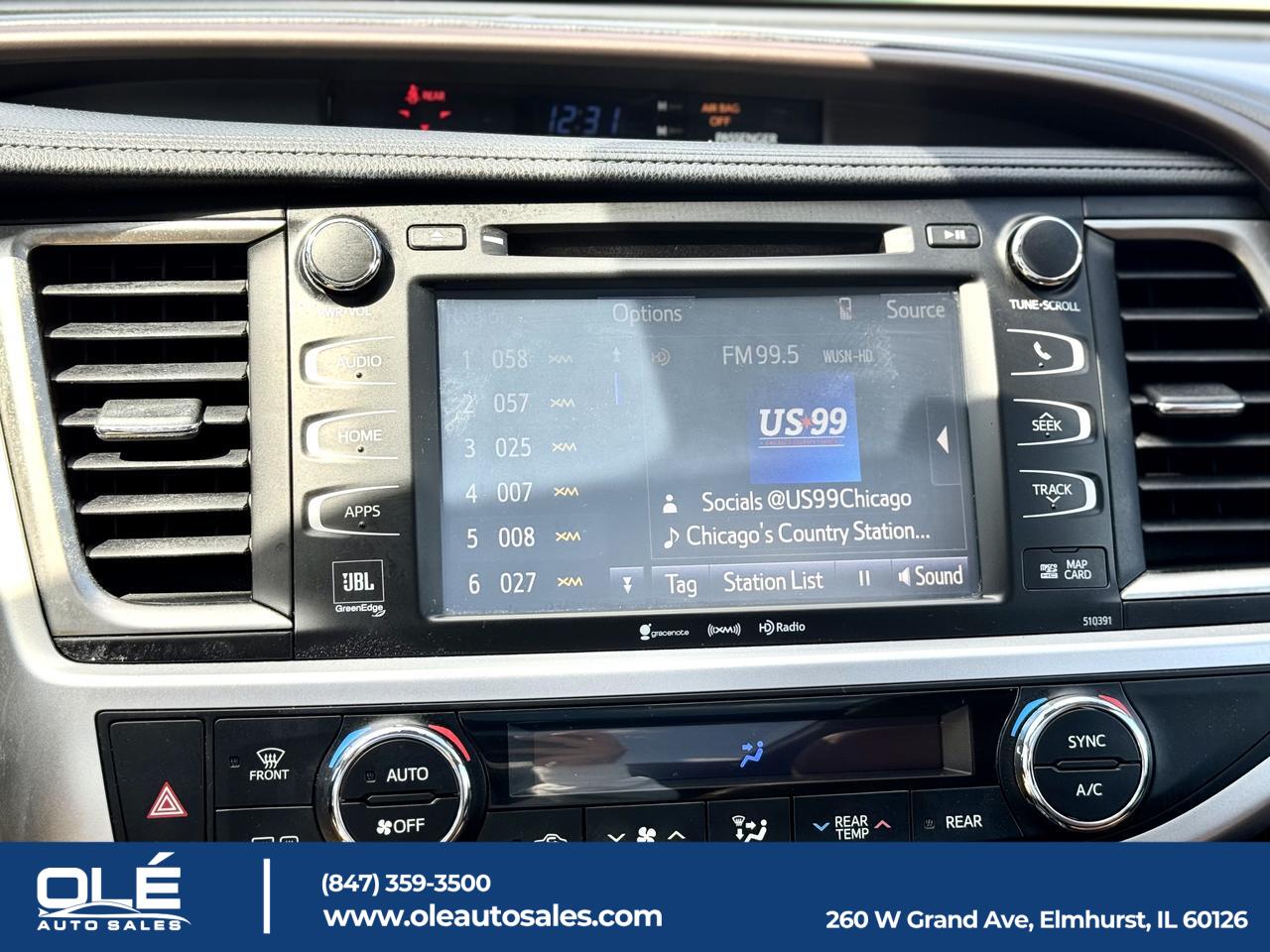 2019 Toyota Highlander Limited Platinum Elmhurst IL