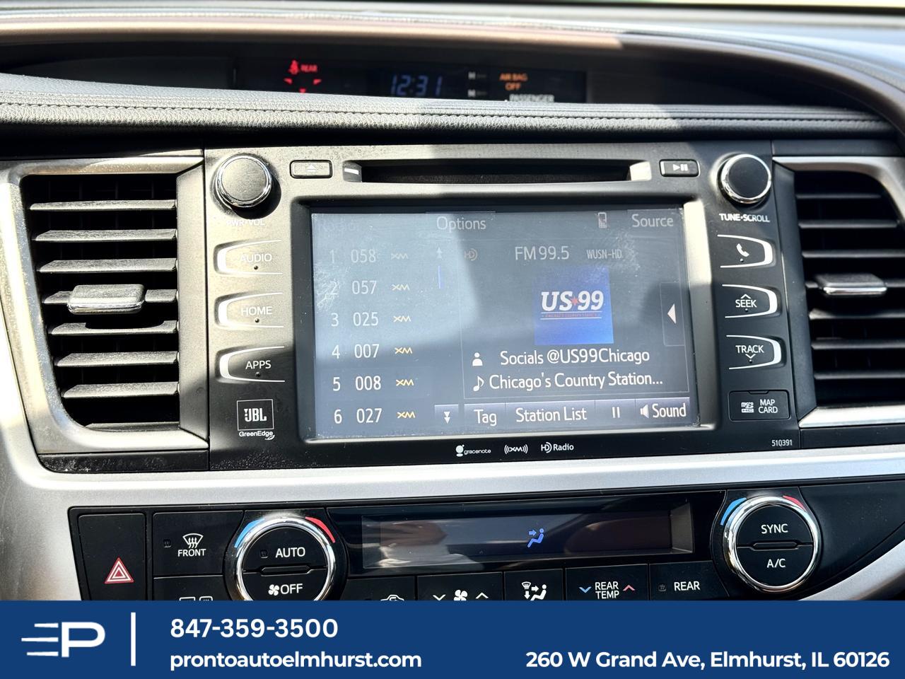 2019 Toyota Highlander Limited Platinum Elmhurst IL
