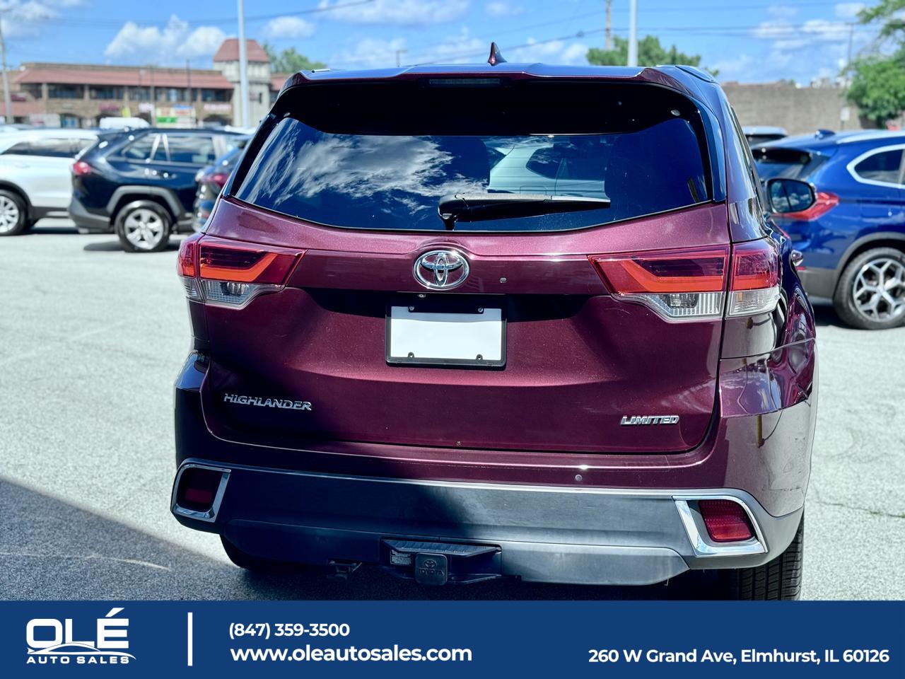 2019 Toyota Highlander Limited Platinum Elmhurst IL