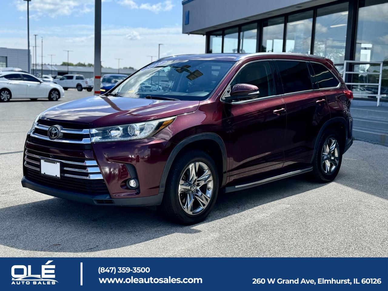 2019 Toyota Highlander Limited Platinum Elmhurst IL