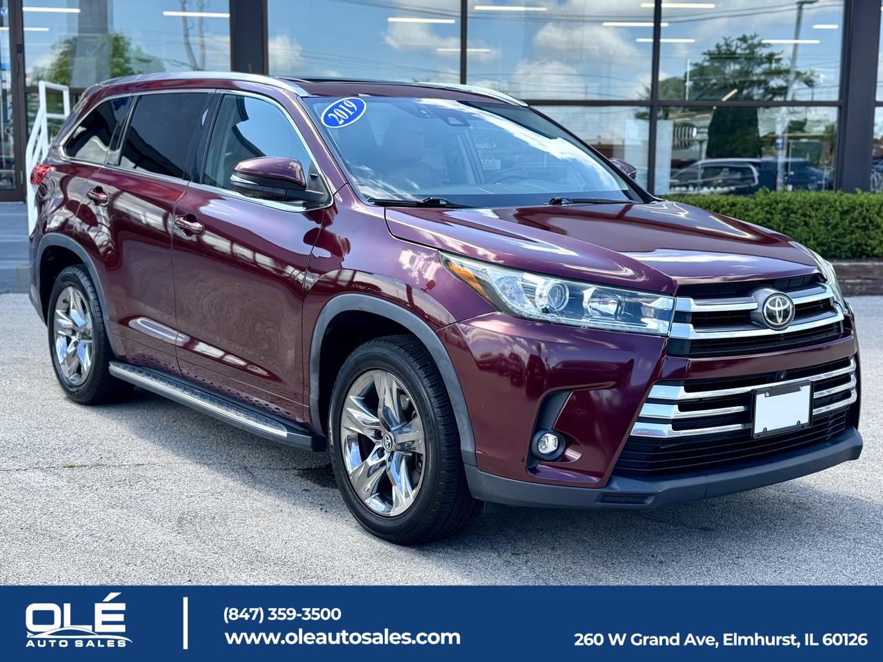 2019 Toyota Highlander Limited Platinum Elmhurst IL