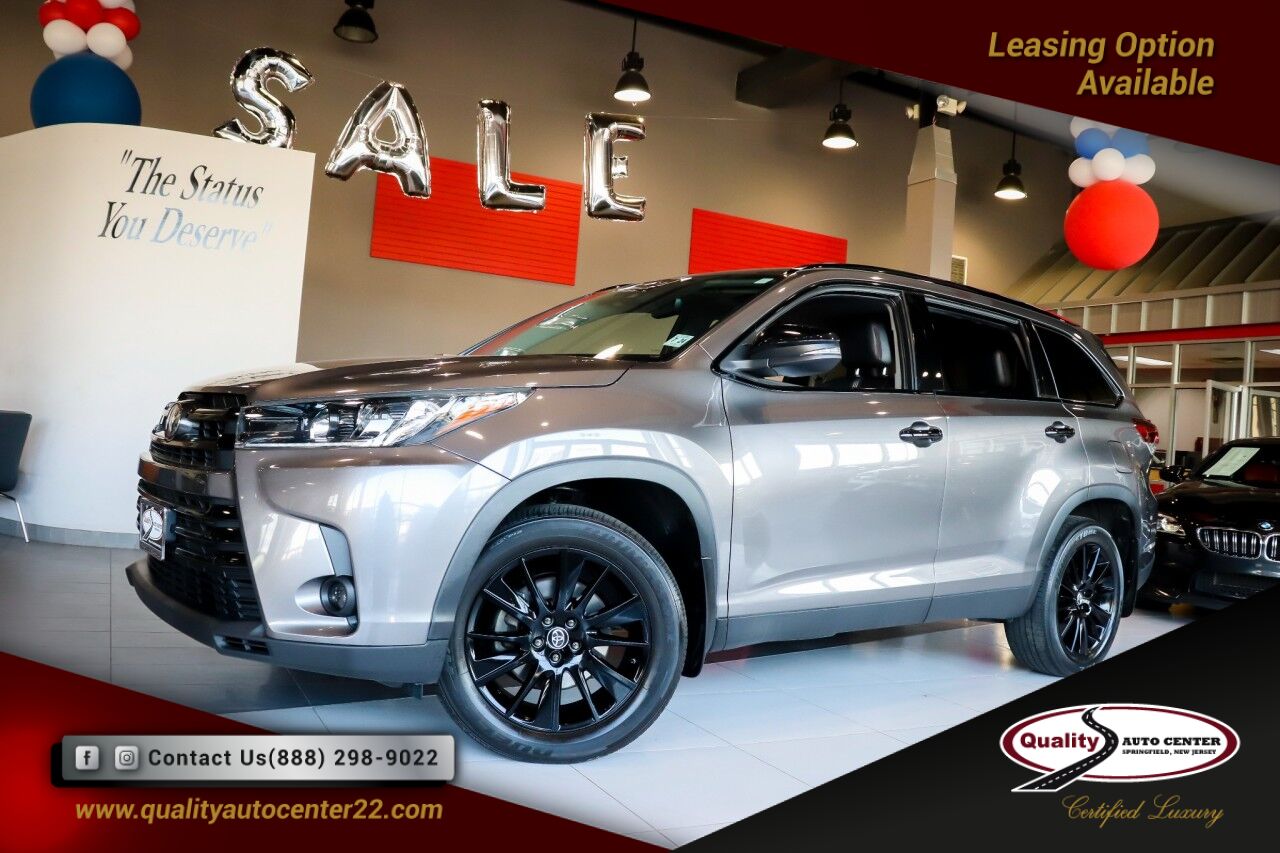 2019 Toyota Highlander SE NIGHTSHADE EDITION Springfield NJ 2019 Toyota Highlander SE NIGHTSHADE EDITION Springfield NJ
