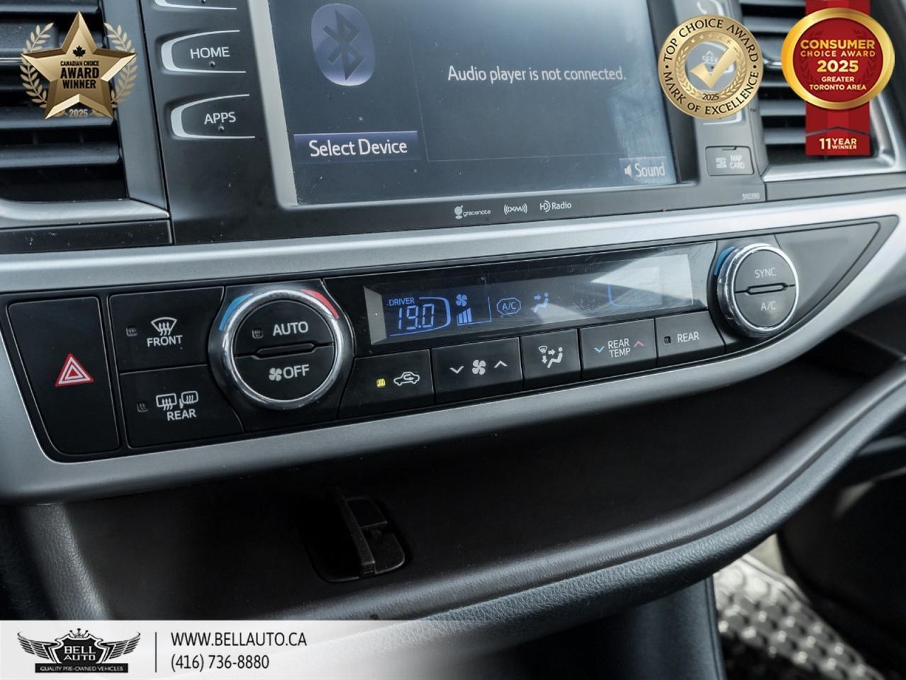 2019 Toyota Highlander XLE | 8SEATER | NAVI | SUNROOF | LTHR | B.CAM | LOWKM Toronto ON