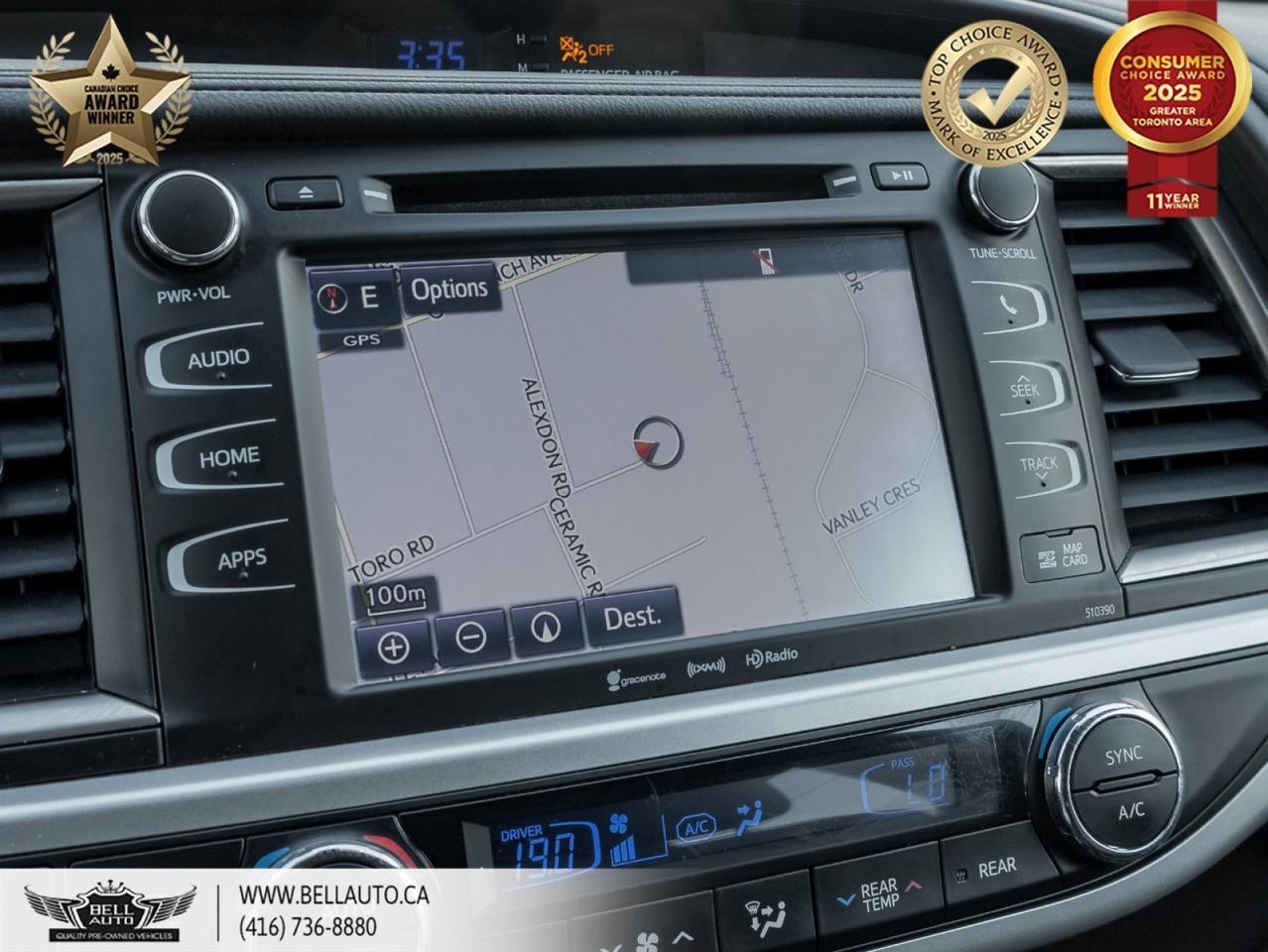2019 Toyota Highlander XLE | 8SEATER | NAVI | SUNROOF | LTHR | B.CAM | LOWKM Toronto ON
