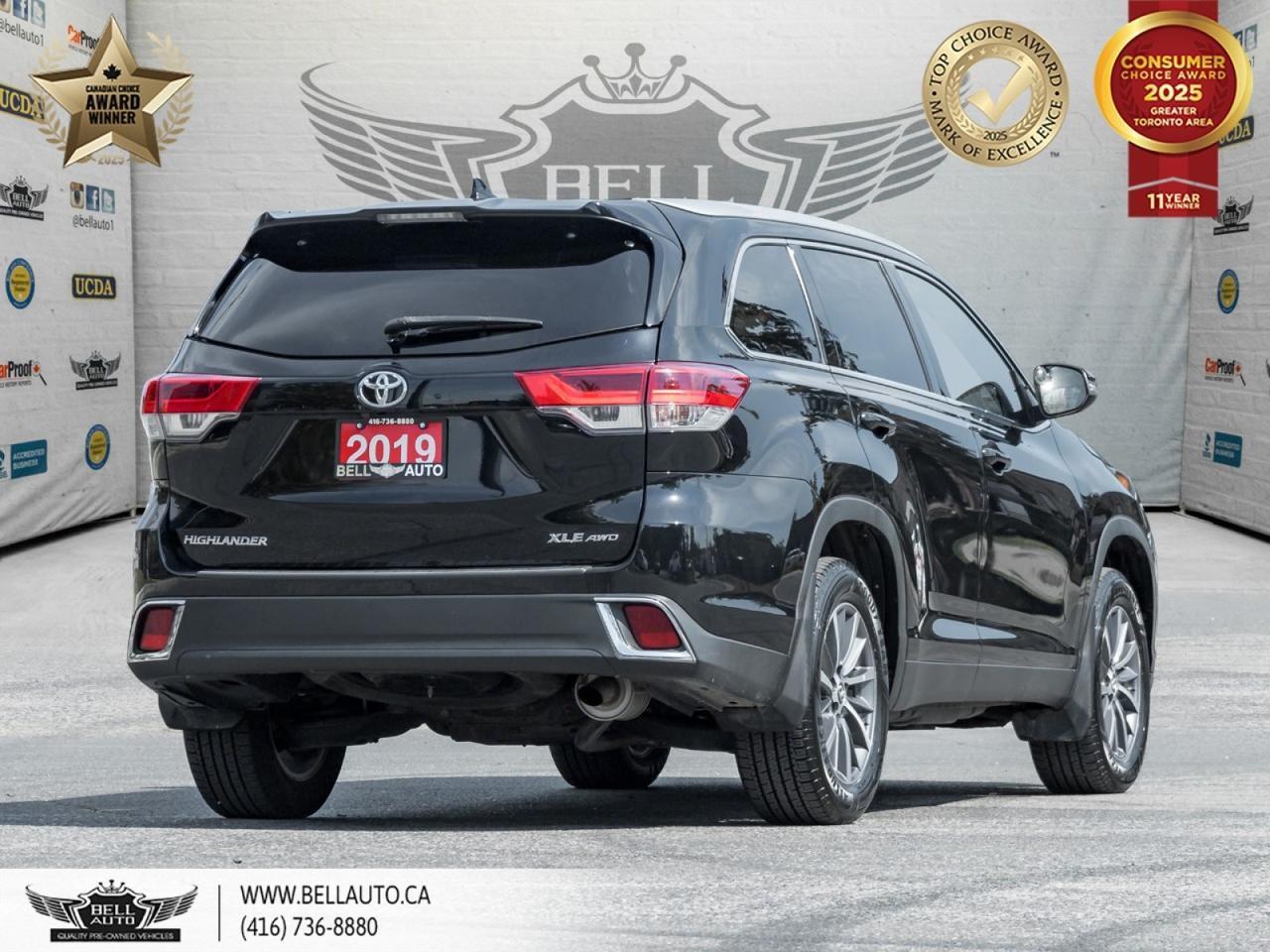 2019 Toyota Highlander XLE | 8SEATER | NAVI | SUNROOF | LTHR | B.CAM | LOWKM Toronto ON